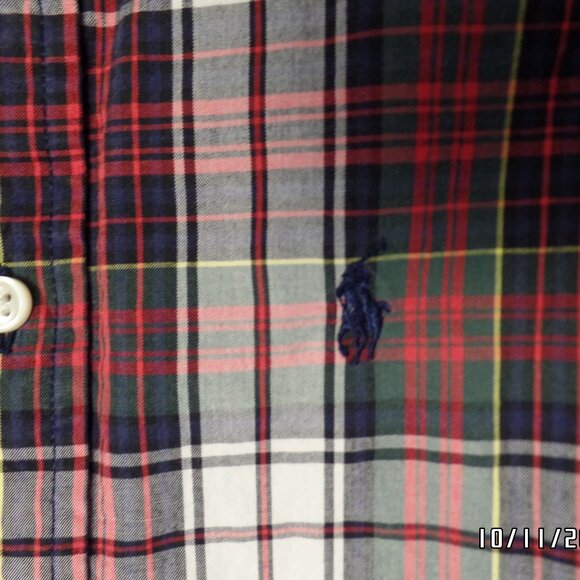 Boys 4/4T Ralph Lauren Button Up Shirt Excellent - Picture 5 of 9